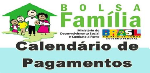 Calendário Bolsa Família 2013