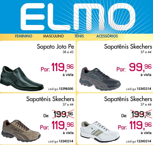 lojas elmo tenis masculino