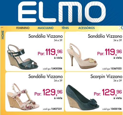 Elmo Calçados, Produtos e Promoções – www.elmo.com.br