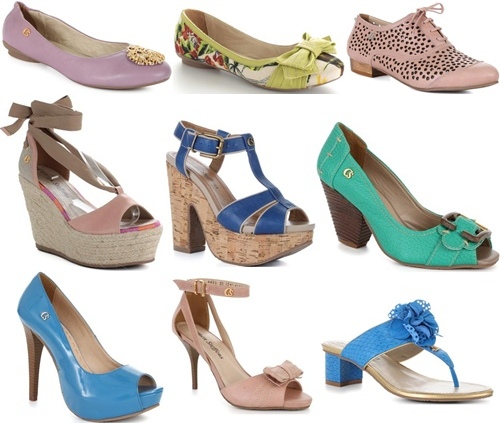 Calçados Femininos Lançamentos 2012 – Coleção Primavera Verão, Arrase no Verão