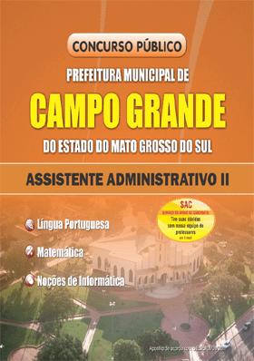 Concurso Prefeitura de Campo Grande MS 2013