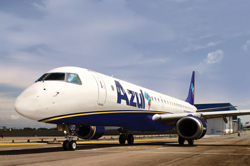 Passagens de Avião Baratas Azul