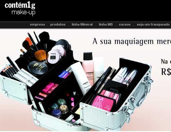 Site Contém 1g Perfumes – www.contém1g.com.br