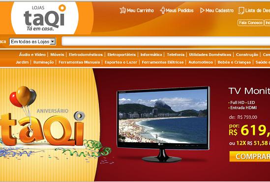 Ofertas Lojas Taqi – www.taqi.com.br