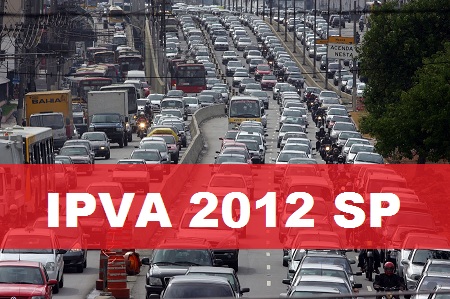 IPVA 2012 SP – Informações sobre Valor e Consulta