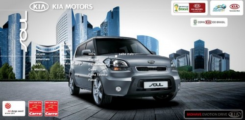 Site da Kia – www.kiamotors.com.br