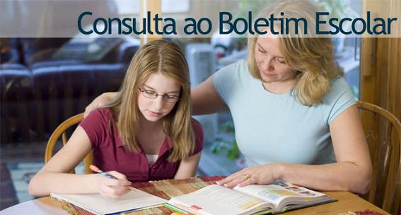 Consultar Boletim Escolar 2012