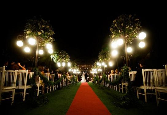 Decoração para Casamento ao Ar Livre á Noite – Dicas e Fotos