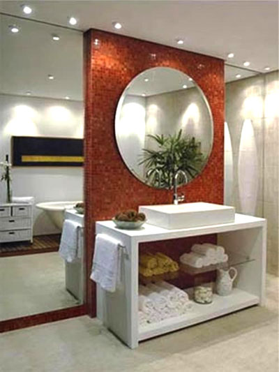 Espelhos para Banheiros – Dicas e Fotos