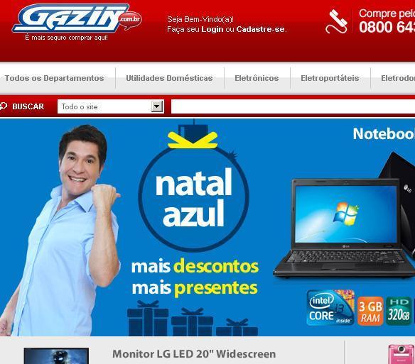 Ofertas Lojas Gazin – www.gazin.com.br