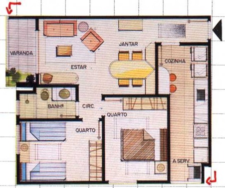 Plantas de Casas Modernas e Pequenas: Modelos e Sugestões