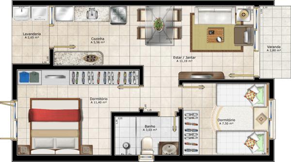 Plantas de Casas Simples – Projetos e Modelos Grátis