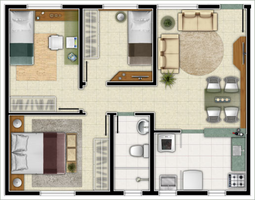 Plantas de Casas Simples para Construir – Modelos