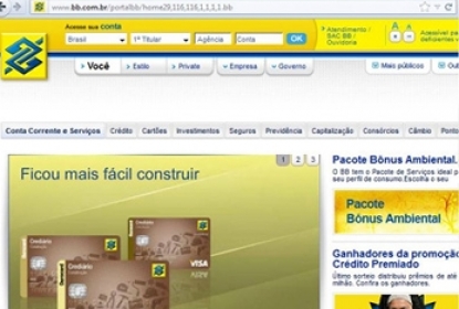 Site do Banco do Brasil – www.bb.com.br