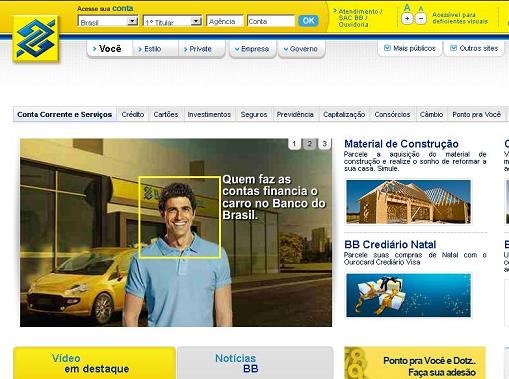 www.bb.com.br: Site Banco do Brasil