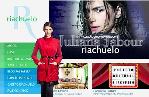 Site Riachuelo – www.riachuelo.com.br