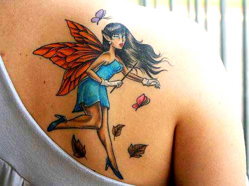 Tatuagens de Fadas Femininas