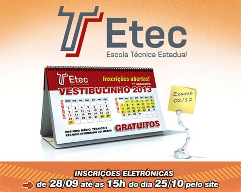 Vestibulinho ETEC 2013 – Dicas de Como se Preparar